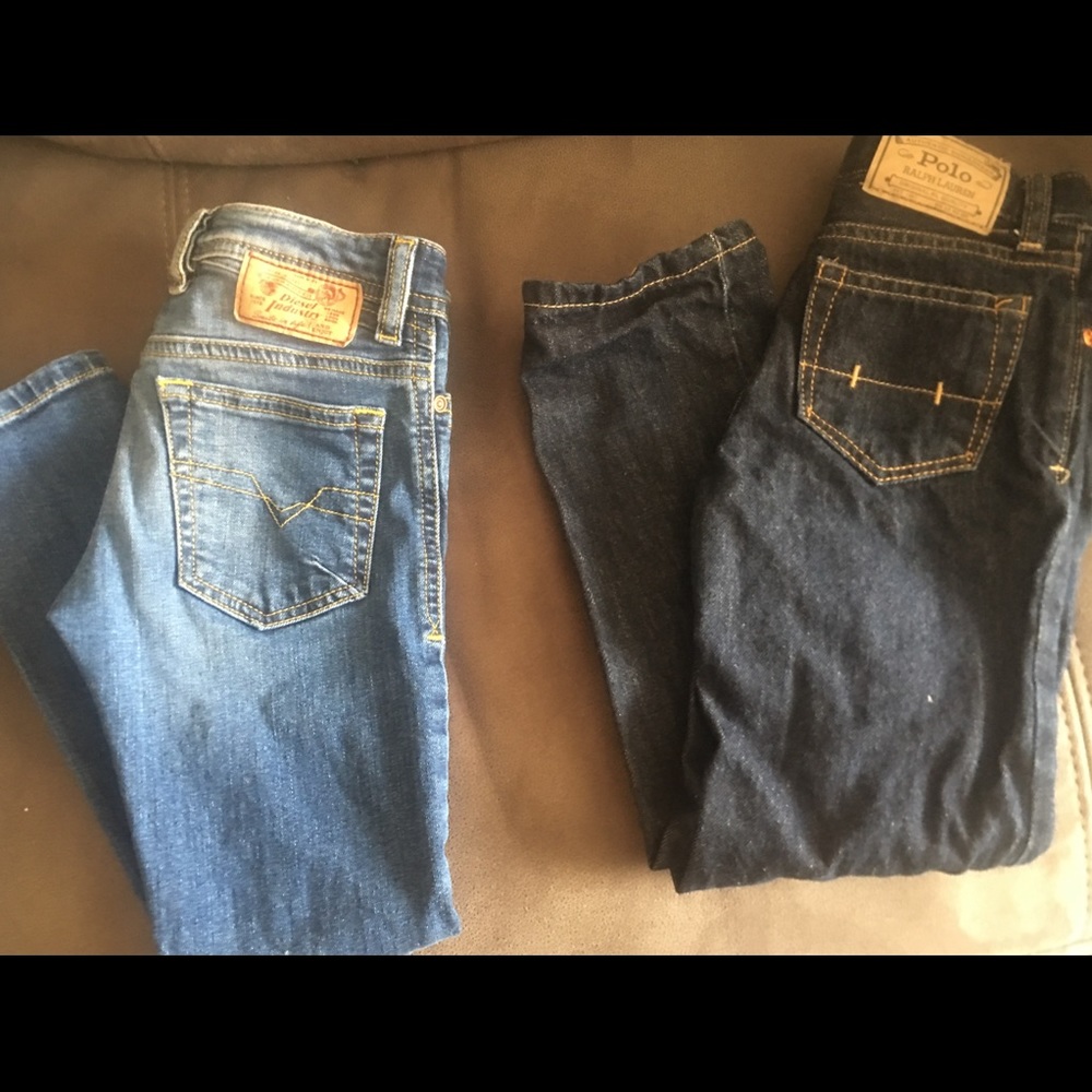 Diesel and Polo jeans 5t boys